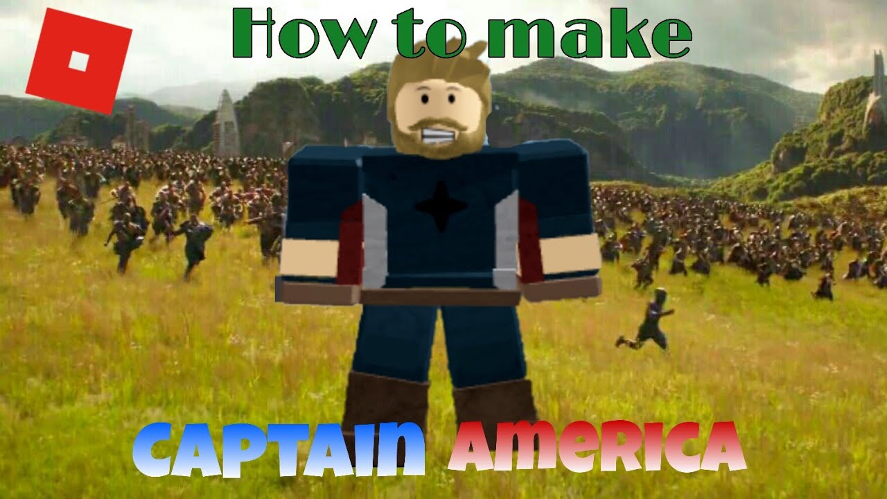 How To Make Captain America In Roblox Superhero Life 2 Youtube - steve rogers roblox