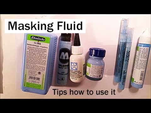 Using Watercolor Masking Fluid on Vimeo