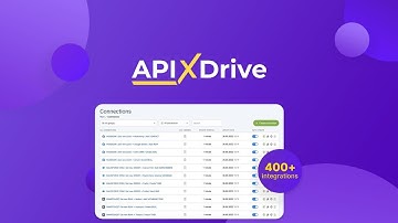 ApiX Drive Lifetime Deal - Connect Apps and Services to automate you work