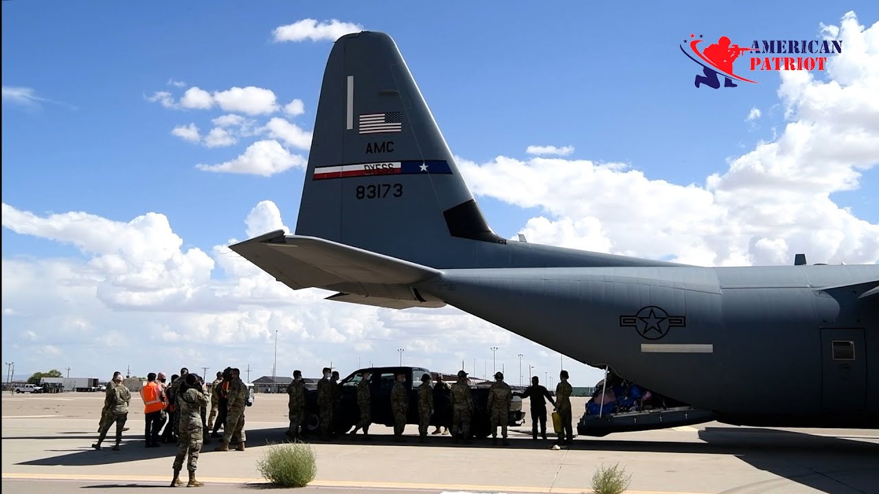 Afghan refugees arrive at Holloman Air Force Base in New Mexico YouTube