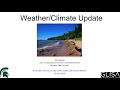 Great Lakes Climate and Lake Levels Update and Outlook - June 2020