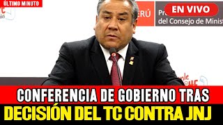 🔴EN VIVO: GOBIERNO BRINDA CONFERENCIA DE PRENSA DEL TRAS DECISIÓN DEL TC CONTRA JNJ | HOY 26\/4\/24