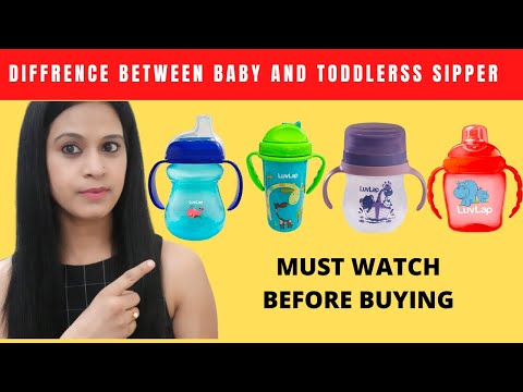 DIFFERENCE between All Baby SIPPER  | Spout Sipper | Straw Sipper | 360° Training Sippy