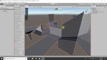 1 Hour Layout Speed Build - Unity: Probuilder Level Design Time Lapse
