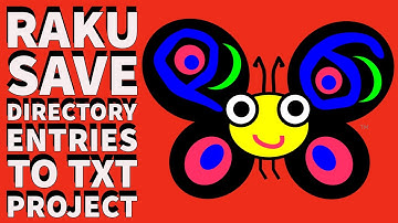 Raku Programming Project: Save Directory Entries To TXT File 2024