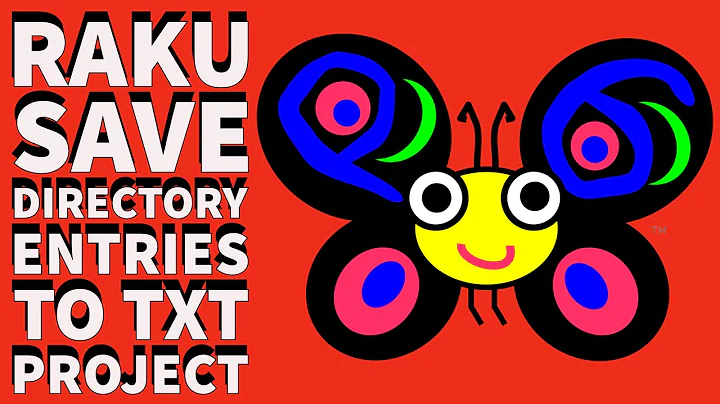 Raku Programming Project: Save Directory Entries To TXT File 2024
