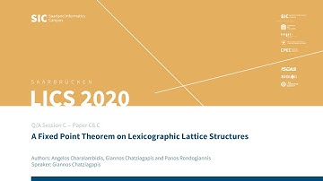 C6.C — A Fixed Point Theorem on Lexicographic Lattice Structures
