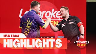 FIFTH ROUND ✅ Day Two Main Stage Afternoon Highlights | 2024 Ladbrokes UK Open