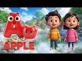 A to Z Alphabet Learning for Kids 👶 | Kids Voice | Nursery Rhymes | ABCD Song हिंदी English