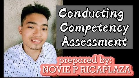 COC 2 CONDUCT COMPETENCY ASSESSMENT | NOVIE RICAPLAZA