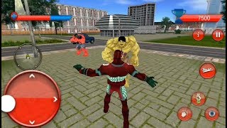 Flying Captain Robot Laser Superhero Crime Battle #2 | Captain Hero Vs Monster - Android GamePlay screenshot 3
