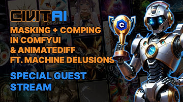 Masking and Comping with ComfyUI and AnimateLCM! ft. Machine Delusions // Civitai Guest Stream