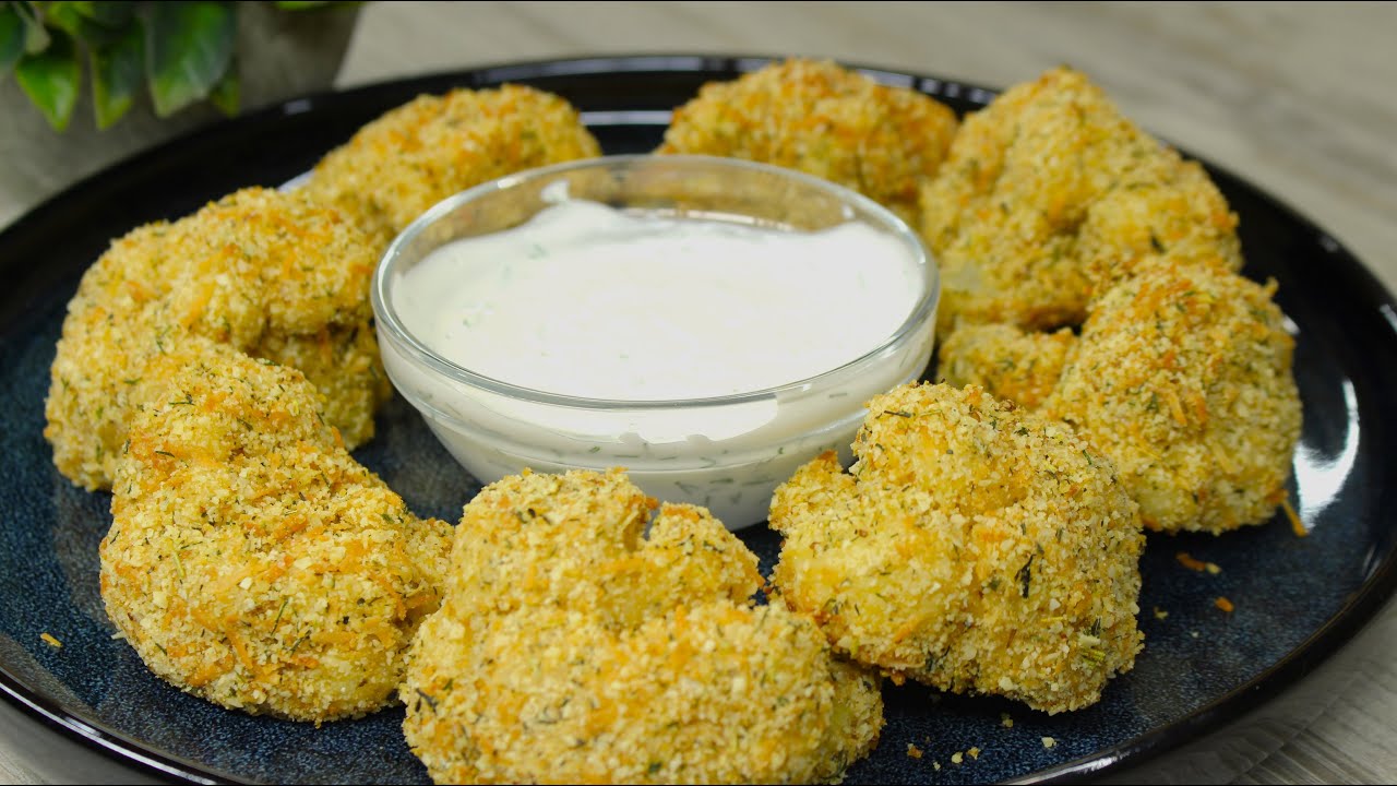 Unglaublich leckerer, knusprig gebackener Blumenkohl! - YouTube Unglaublich leckerer, knusprig gebackener Blumenkohl! - YouTube