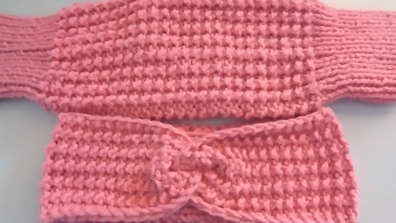 FAIXA DE CABELO....adulto...tricô....fácil...(conjunto com a POLAINA )