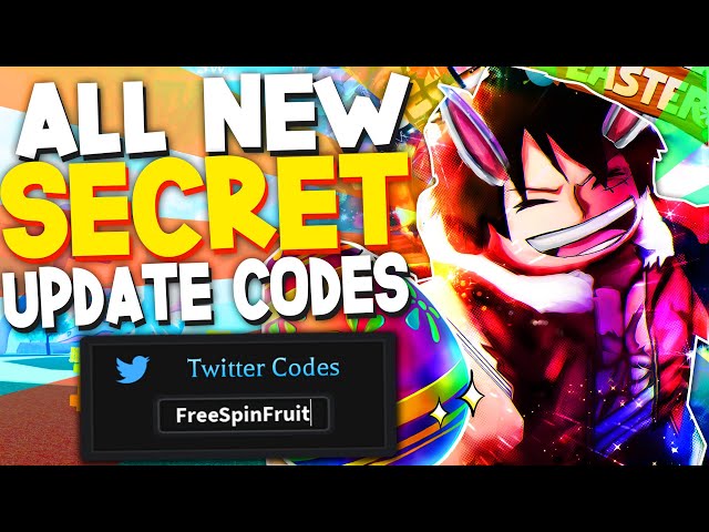 ALL NEW 4 *SECRET* UPDATE CODES in A ONE PIECE GAME