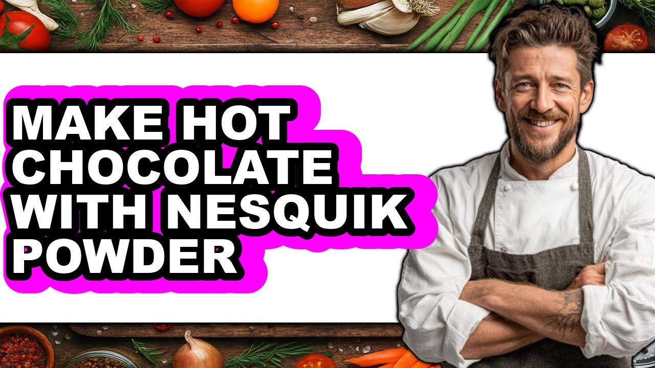 How To Make Hot Chocolate With Nesquik Powder (Full Guide) - YouTube