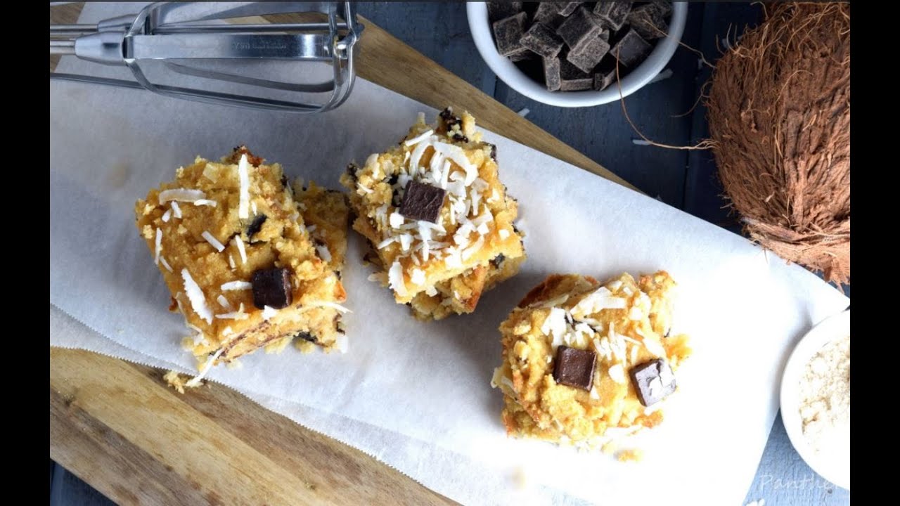Coconut Flour Power Bars YouTube