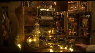 Wonkas Mini Traveling Factory Scene