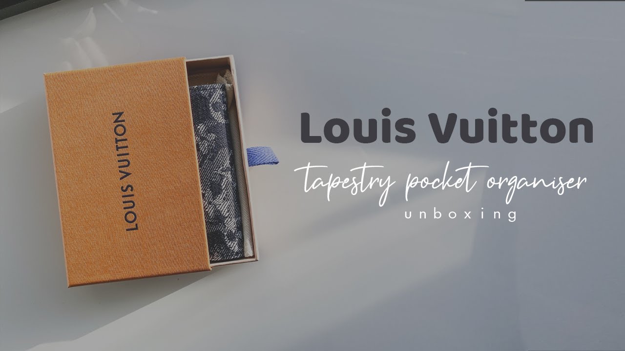 Louis Vuitton Monogram Tapestry Pocket Organizer für Herren