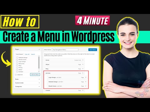 How to Create a Menu in Wordpress 2026