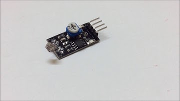 TUTORIAL - LDR - Light Dependent Resistor Module Working