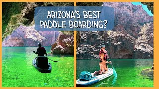 💦🏄 ARIZONA'S BEST PADDLE BOARDING TRIP | EMERALD COVE @ WILLOW BEACH | RV LIFESTYLE