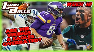 EAGLES & VIKINGS OVERRATED? Is TANKING bad for the game? Is 2022 the changing of the guard for QBs?