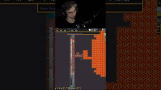 How did that lava get in there? (Dwarf Fortress)  #shorts