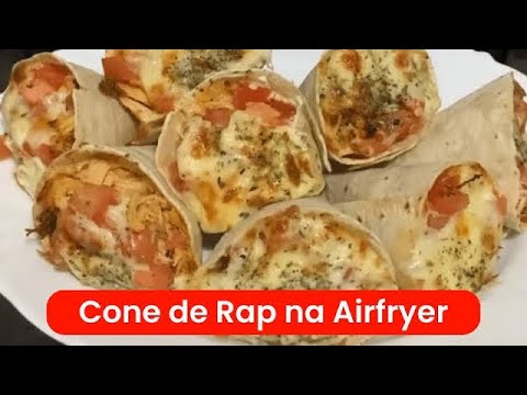 cone de Rap 10 na Airfryer #temaki #cone #airfryer #viralizou #receitas ...