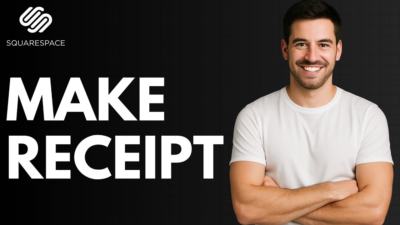 How to Make Receipt in Squarespace [QUICK GUIDE] - YouTube