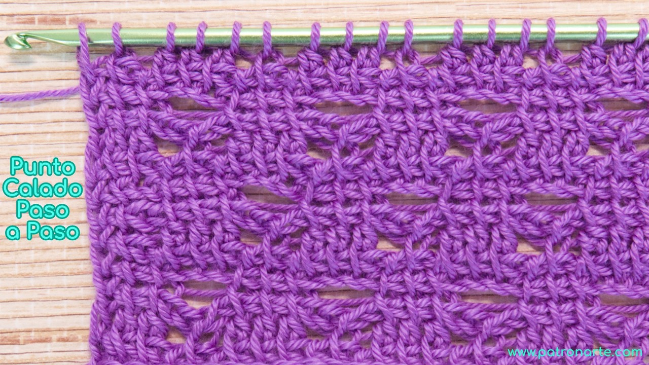 Nuevo Punto Tunecino Calado: ¡Ligereza y Frescura para Tus Prendas de Primavera y Verano!