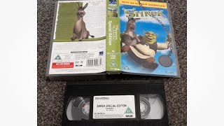 Sequence Promo UK VHS Shrek Special Edition with an All New Adventure