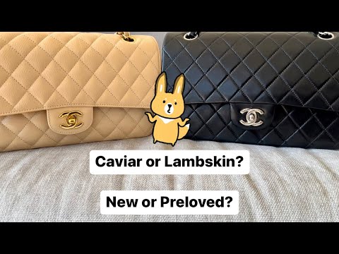 GUIDE TO CHANEL: CAVIAR VS LAMBSKIN