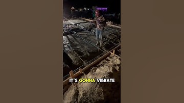How does a vibrator tool affect concrete? Let’s find out! #vibrator #concrete #duplex #builder