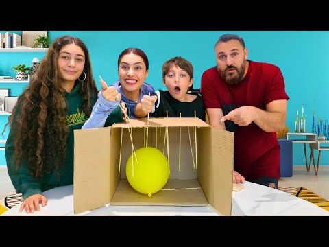 Kids vs Mom & Dad Balloon Popping Challenge! WHO WINS?!