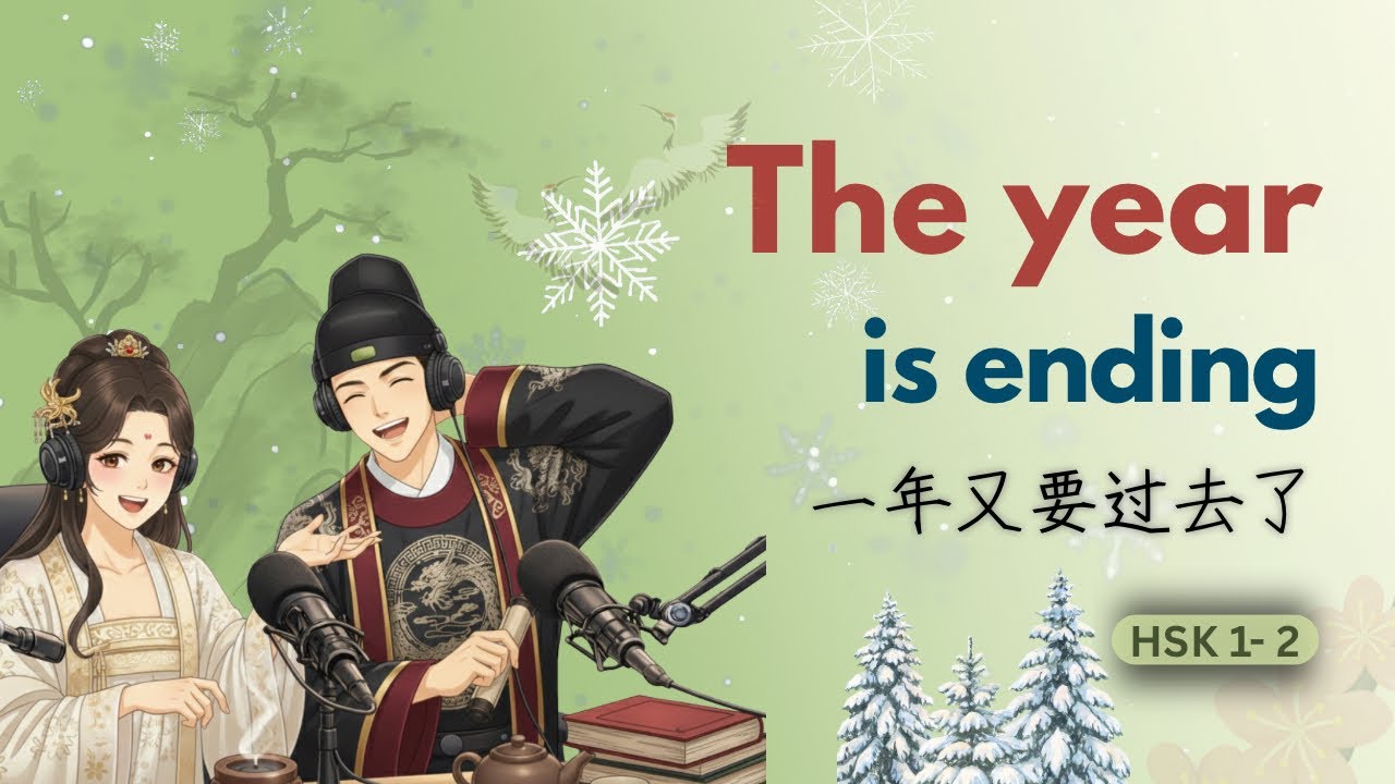 The Year Is Ending — Let’s Reflect Together | Slow Chinese (HSK 1–2)