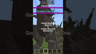 Godzilla Minus One (Berg210) vs Godzilla Minus One (Monster122) In Minecraft MobBattles