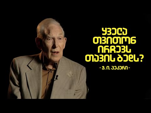 ყველა თვითონ ირჩევს თავის ბედს? | ჯ. ი. პეკერი