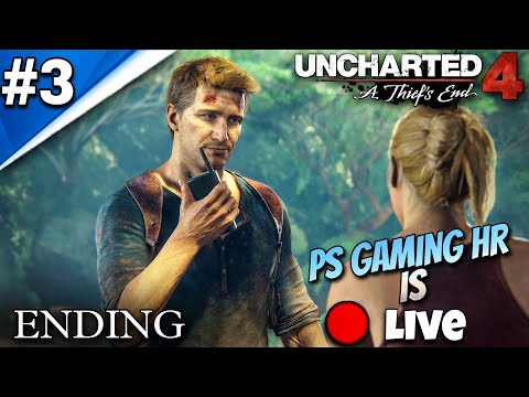 🔴Uncharted 4 - Legacy of Thieves PC Gameplay Live | PS GAMING HR IS LIVE  #uncharted4