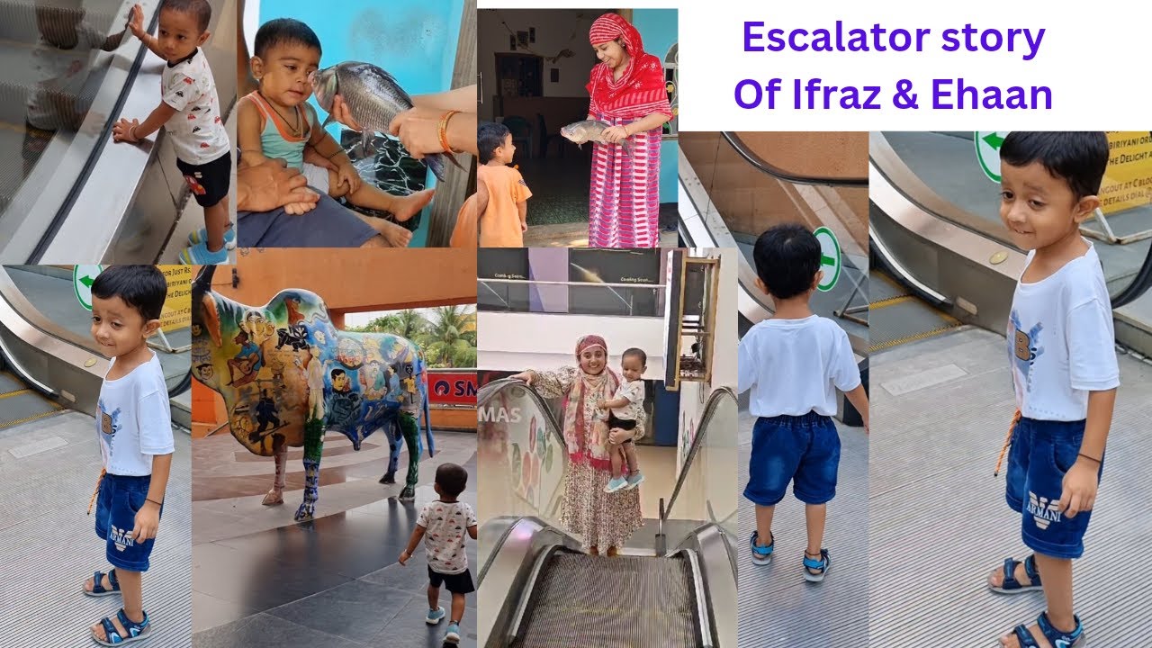 The Escalator story Of Ifraz and Ehaan 😅 