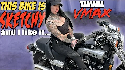 This is the SKETCHIEST motorcycle EVER | Yamaha VMAX