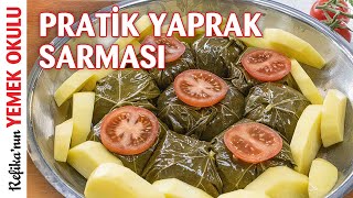 15 Dakikada Yaprak Sarma Yapmak İster misin? Pratik Yaprak Dolma Tarifi Pratikgiller⚔️Uğraşangiller