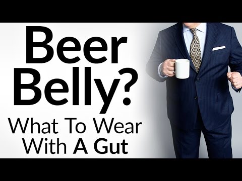 Stylish With A Beer Belly? | Dress Sharp With A Gut | Clothing For Larger  Men - Youtube