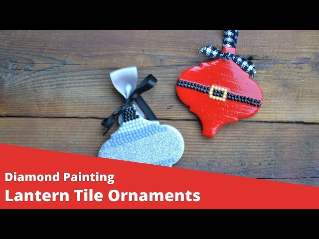 How To Make Diamond Painting Christmas Ornaments, Christmas Crafts