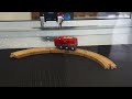 Robot Impressively Controls Makeshift Toy Train Track