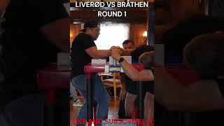 Liverød Vs Bråthen Pins That Gave Point Berserker Armwrestling At Fefor Power Week 2023