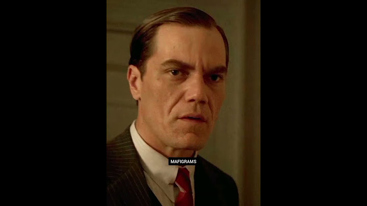 Lucky Luciano Death Stare | Boardwalk Empire
