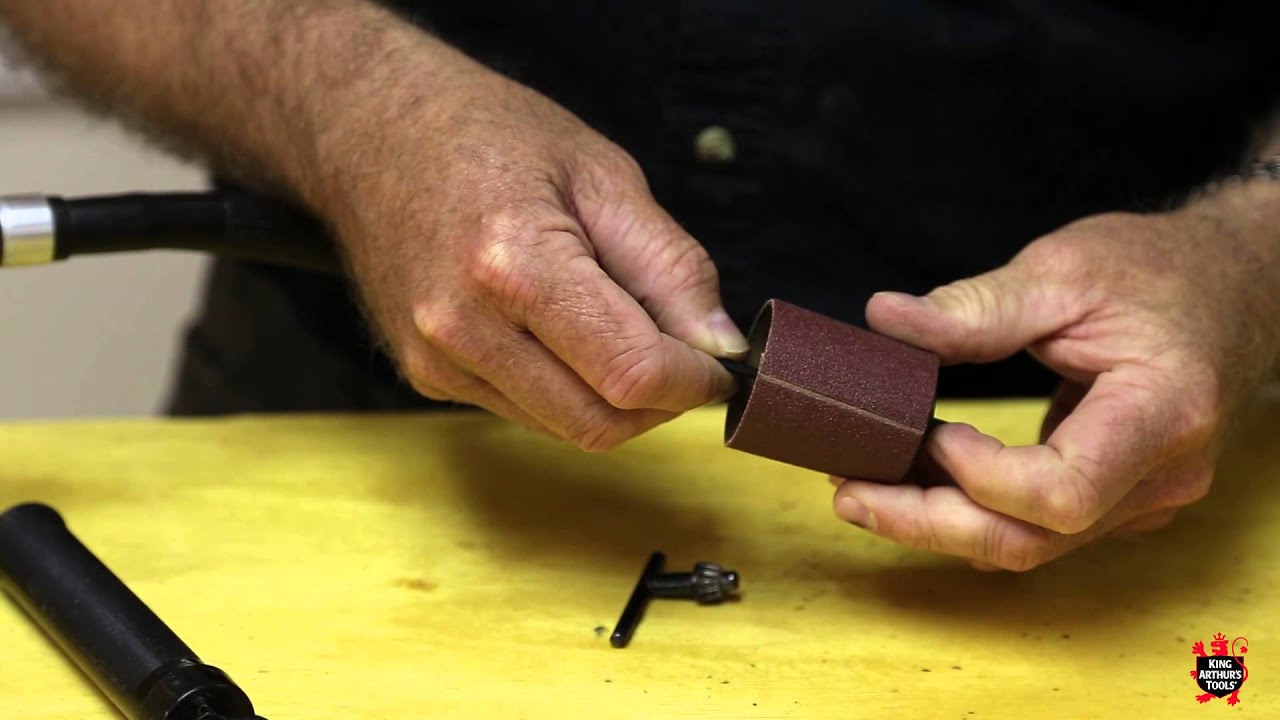 Inflating the standard Guinevere drum sander YouTube