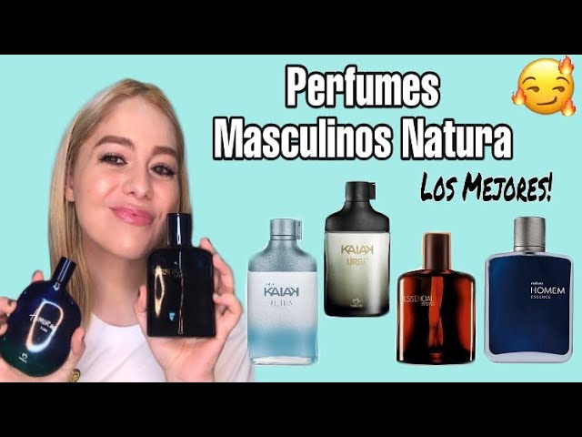 Los mejores perfumes de NATURA para hombres! - Pamela Franco - YouTube