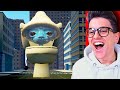PROVA A NON RIDERE ESTREMA CON LO SMURF CAT SKIBIDI TOILET!!